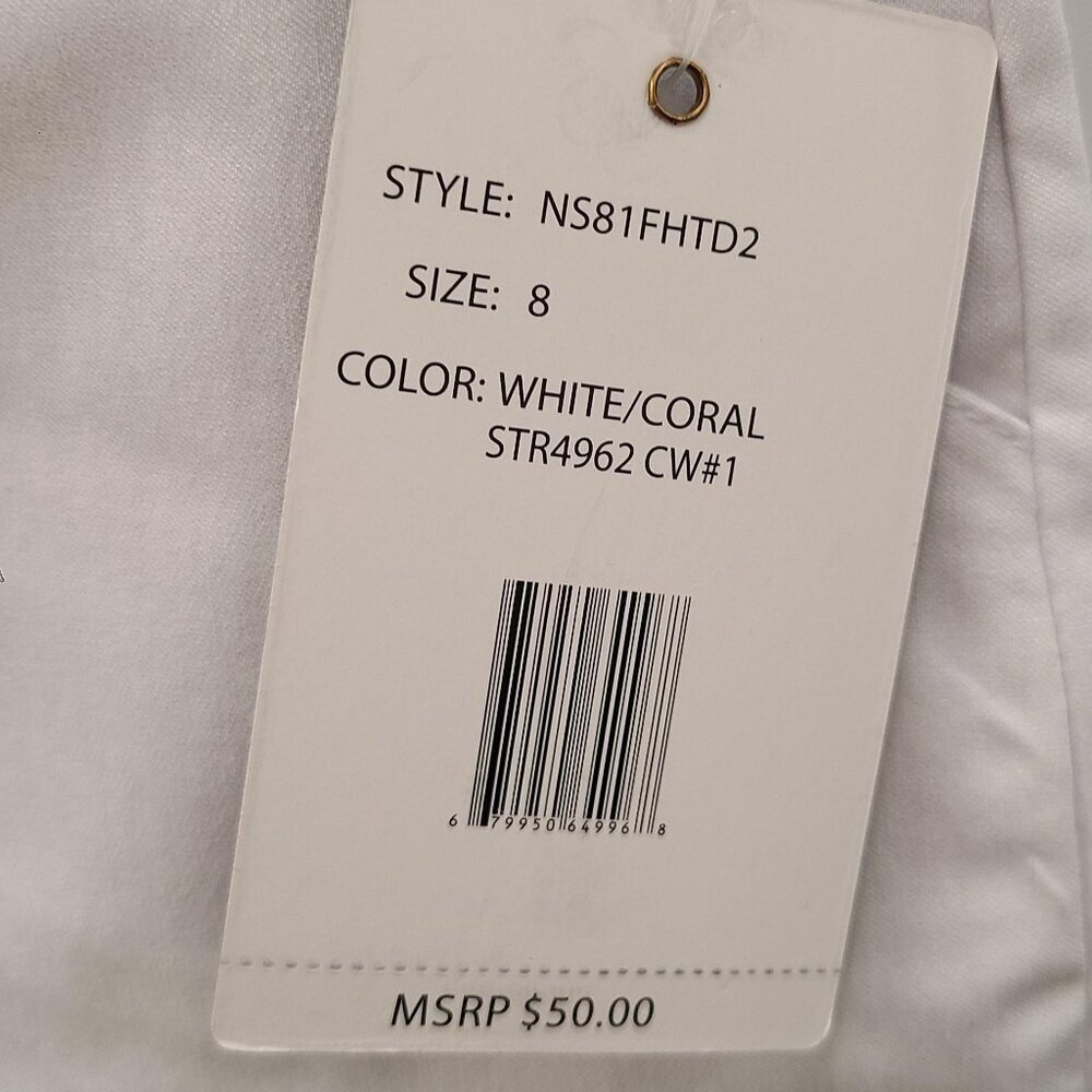 NWT Zac & Rachel White Floral Skort - Picture 10 of 14